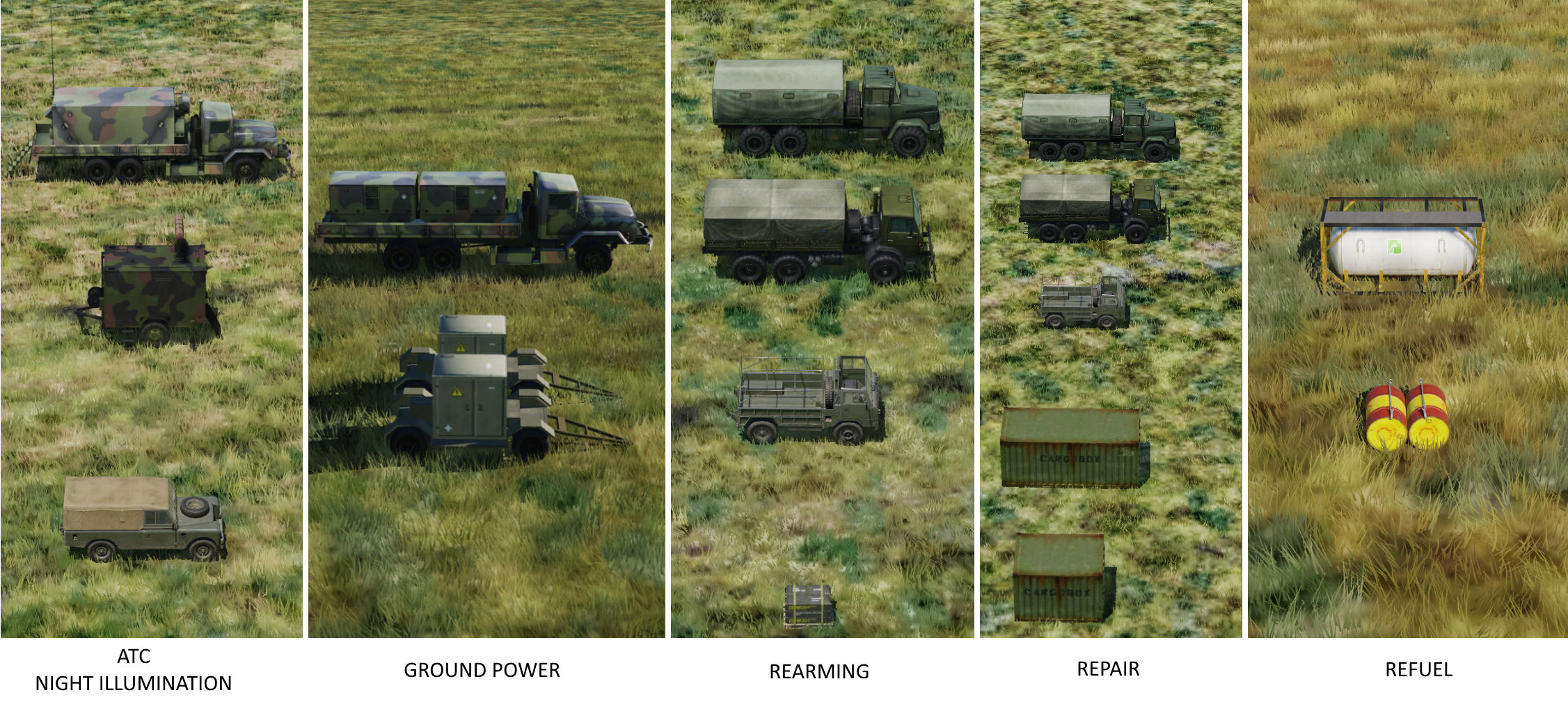 Additional FARP Support Vehicles/objects - OUTDATED