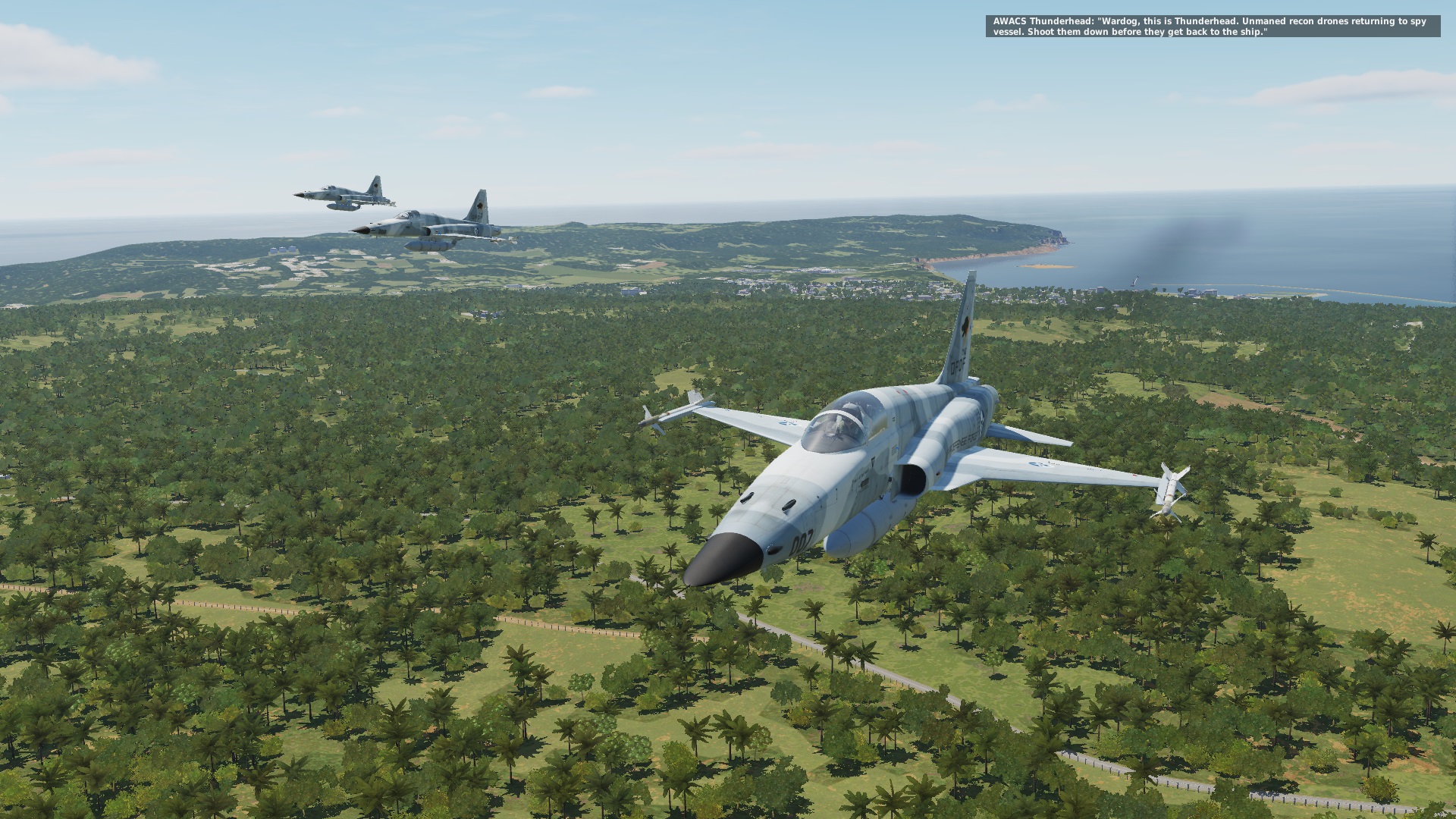 Ace Combat 5 - Mission 02 - "Open War" - For Belsimtek's F-5E Tiger II - Updated