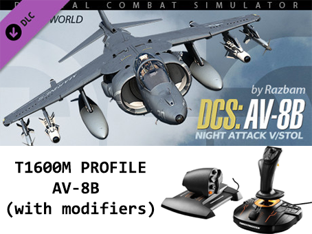 T1600M profile for AV-8B Harrier