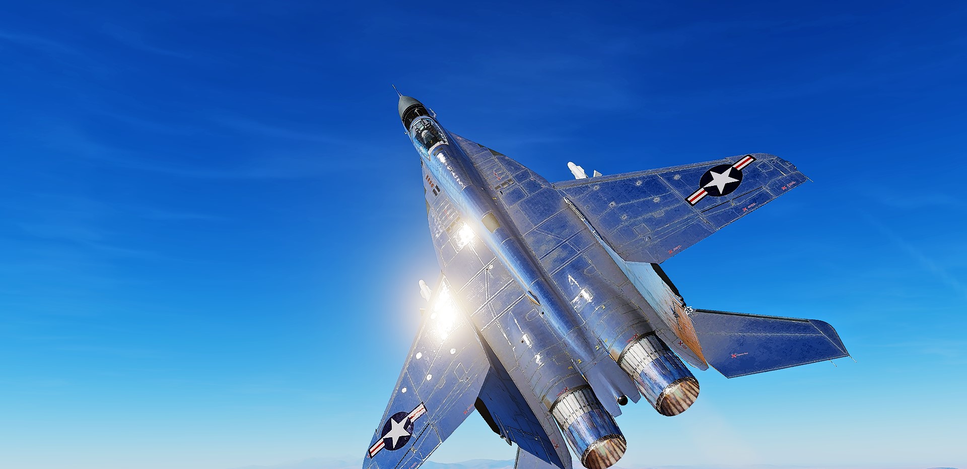 Fictional US Captured MiG-29A w/ Polished metal