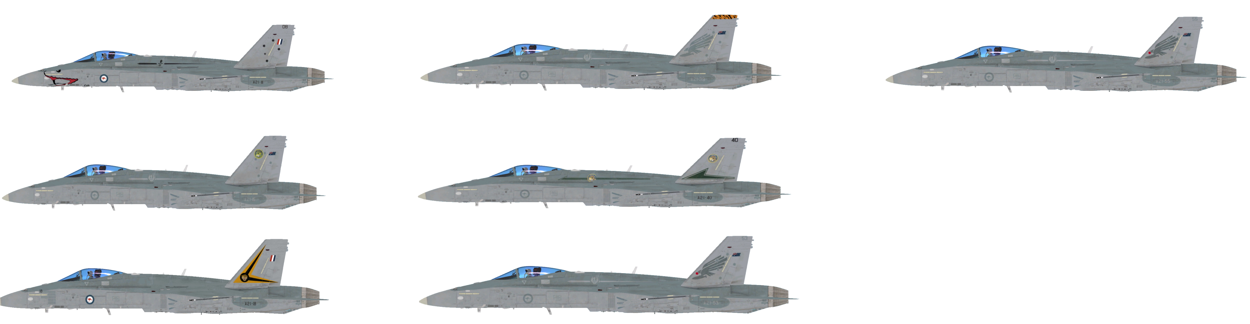 F/A-18C Royal Australian Air Force Hornet Pack