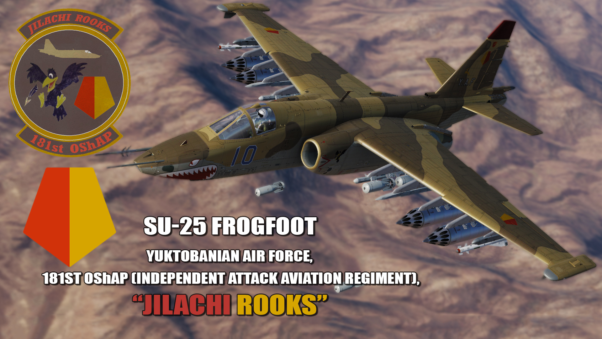 Ace Combat - Yuktobanian Air Force 181st OShAP (Independent Attack Aviation Regiment) "Jilachi Rooks"