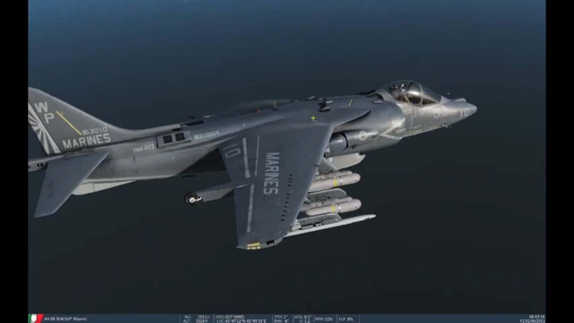 DCS Harrier Sidearm tutorial italiano guida AGM-122 SEAD