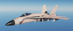 F/A-18C Fictional UK Air Force - Desert Pink - Mig Eater