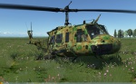 UH-1H Huey - No Markings - Octocamo Woodland (Fictional)