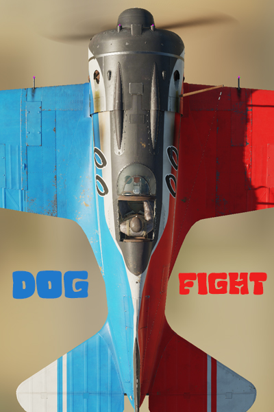 Dogfight Ishak Red / Blue