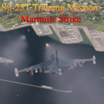 Su-25T Maritime Strike Training Mission
