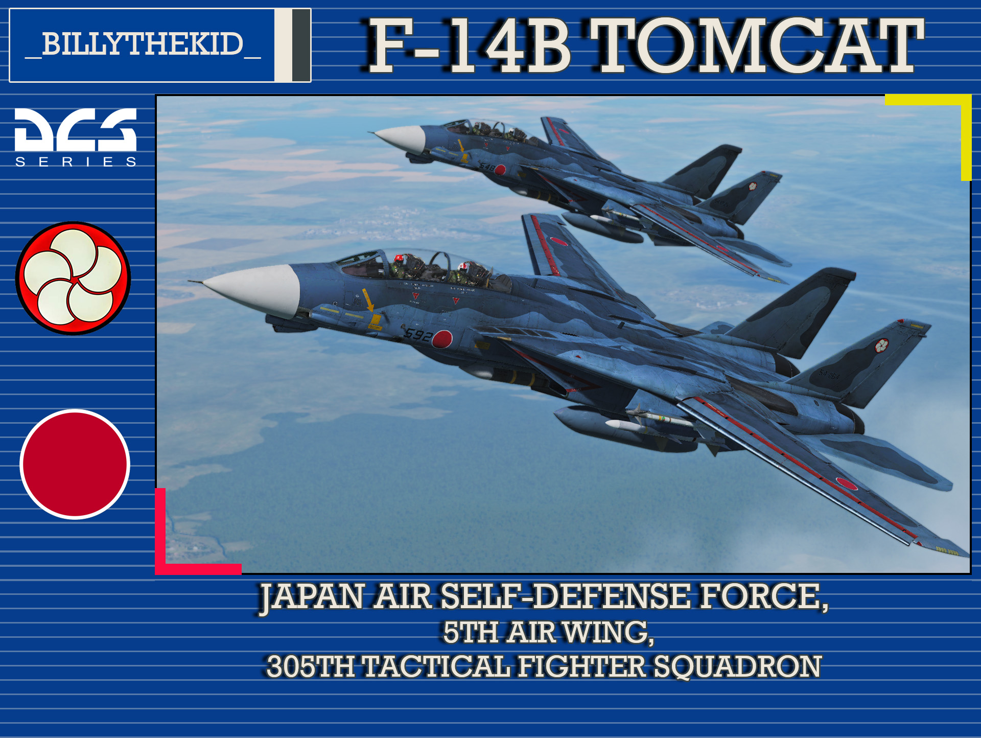 Fictional JASDF 5th Air Wing, 305th Tactical Fighter Squadron F-14J Tomcat