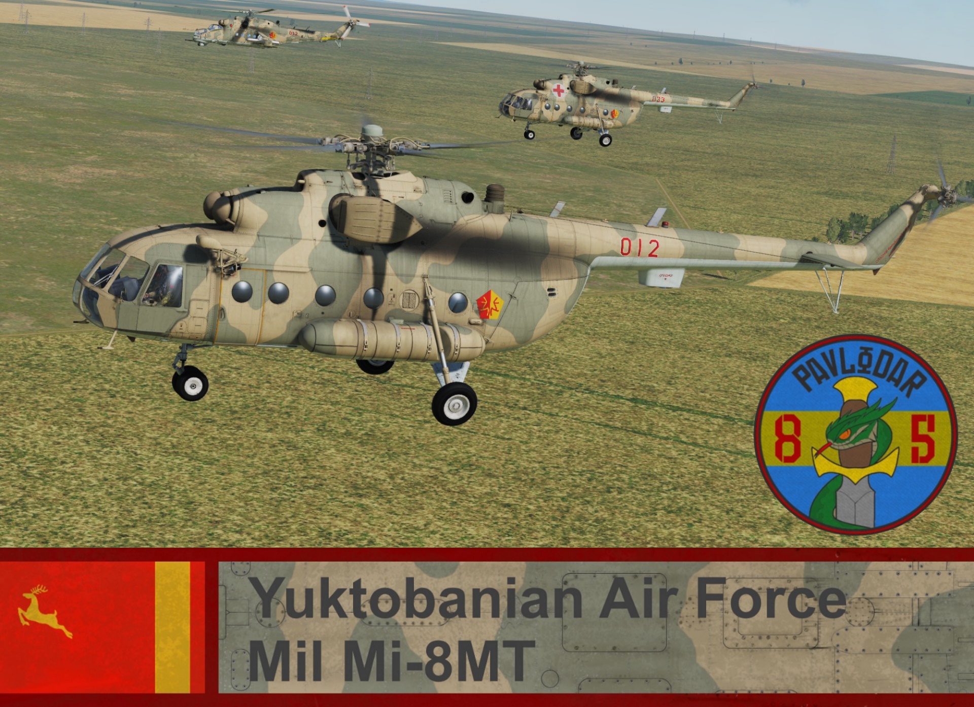 Yuktobanian Air Force Mi-8MT - Ace Combat 5 (85 IHS) *UPDATED*