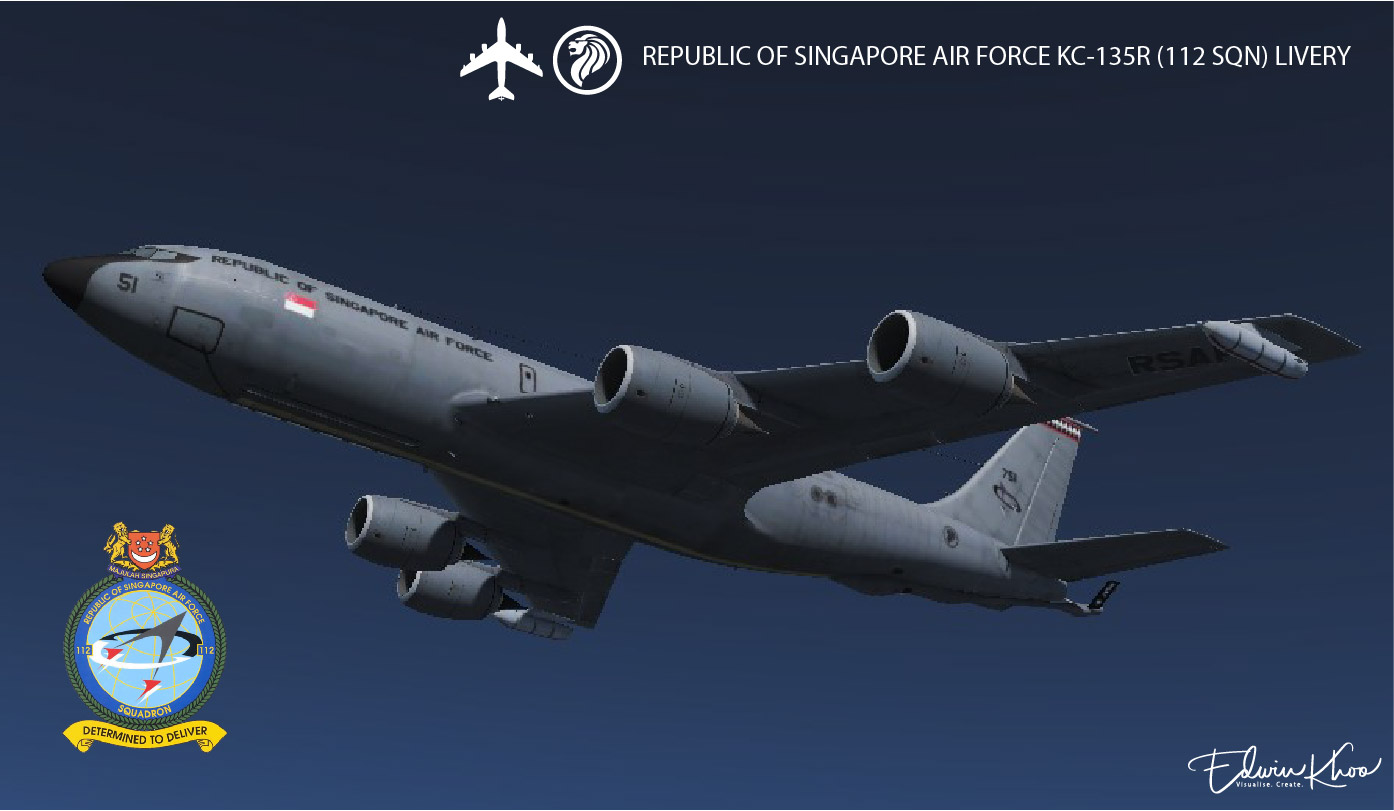 Republic of Singapore Air Force (RSAF) 112 SQN KC-135R