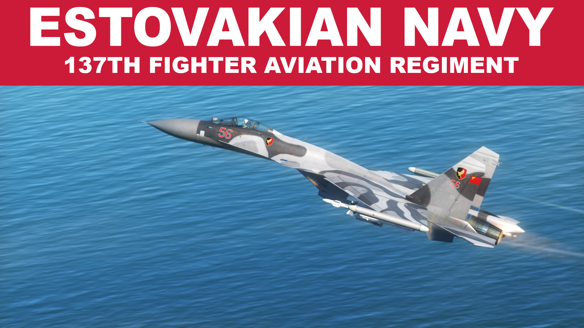 Ace Combat Estovakian Navy Su-33: 137th Fighter Aviation Regiment