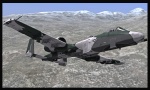 A-10 in original experimental arctic camouflage scheme