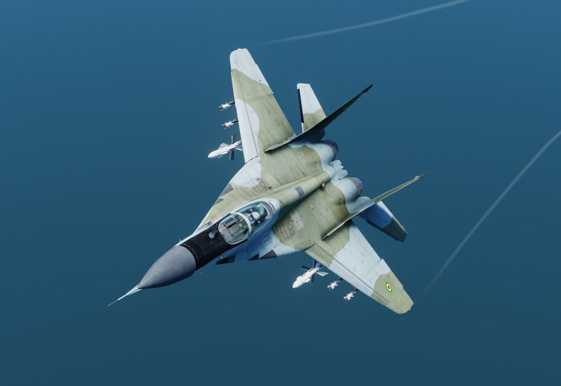 MiG-29A Iranian Air Force Blue-Green Livery