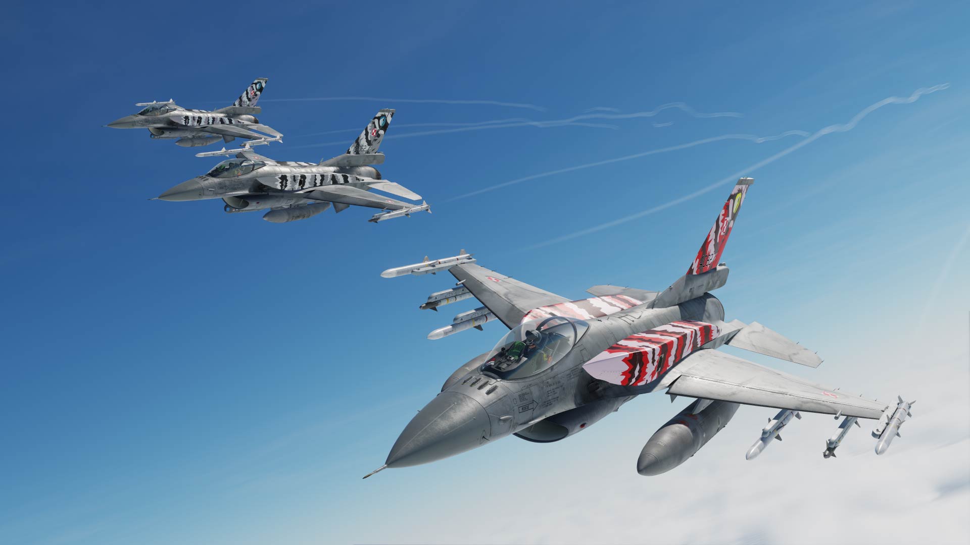 Polish Air Force F-16C Block 52+ 'Tigermeet Three-Pack' CFT
