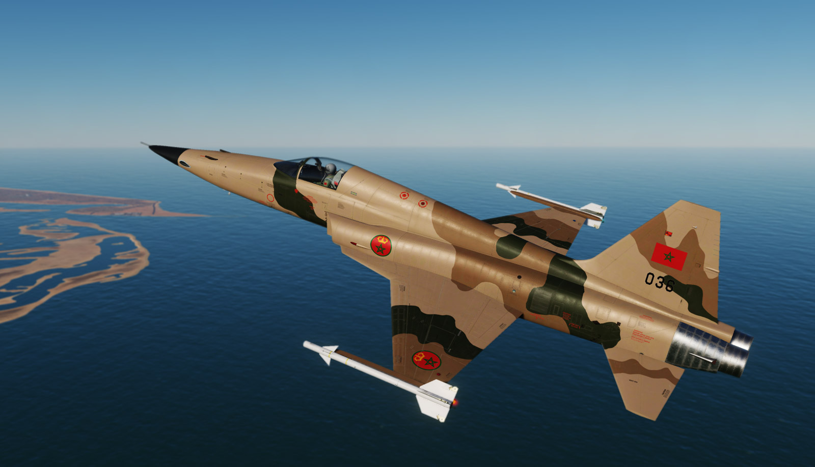 F-5E Moroccan Royal Air Force Standard Skin