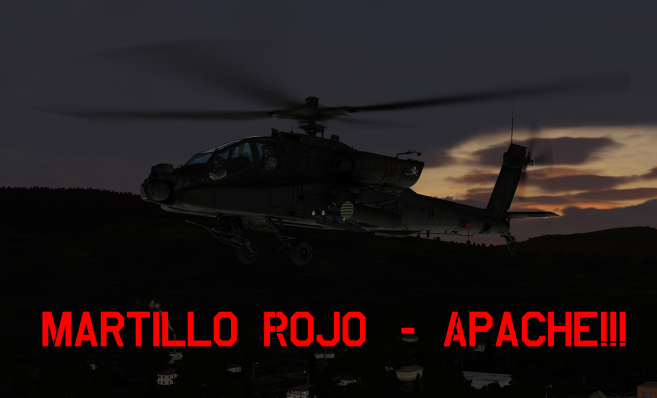 DCS AH-64D Operación Martillo Rojo-Apache Campaign.