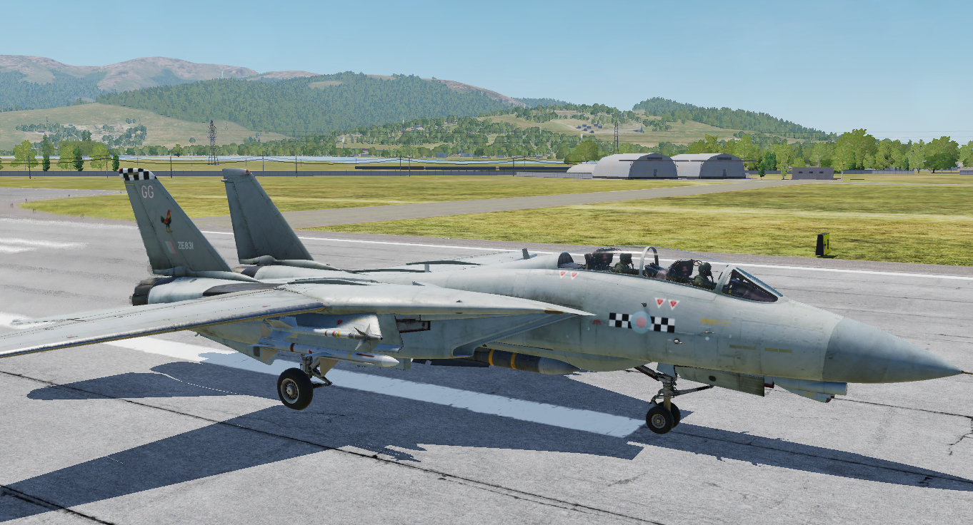 Fictional RAF F-14 Tornado F3 43(F) Squadron
