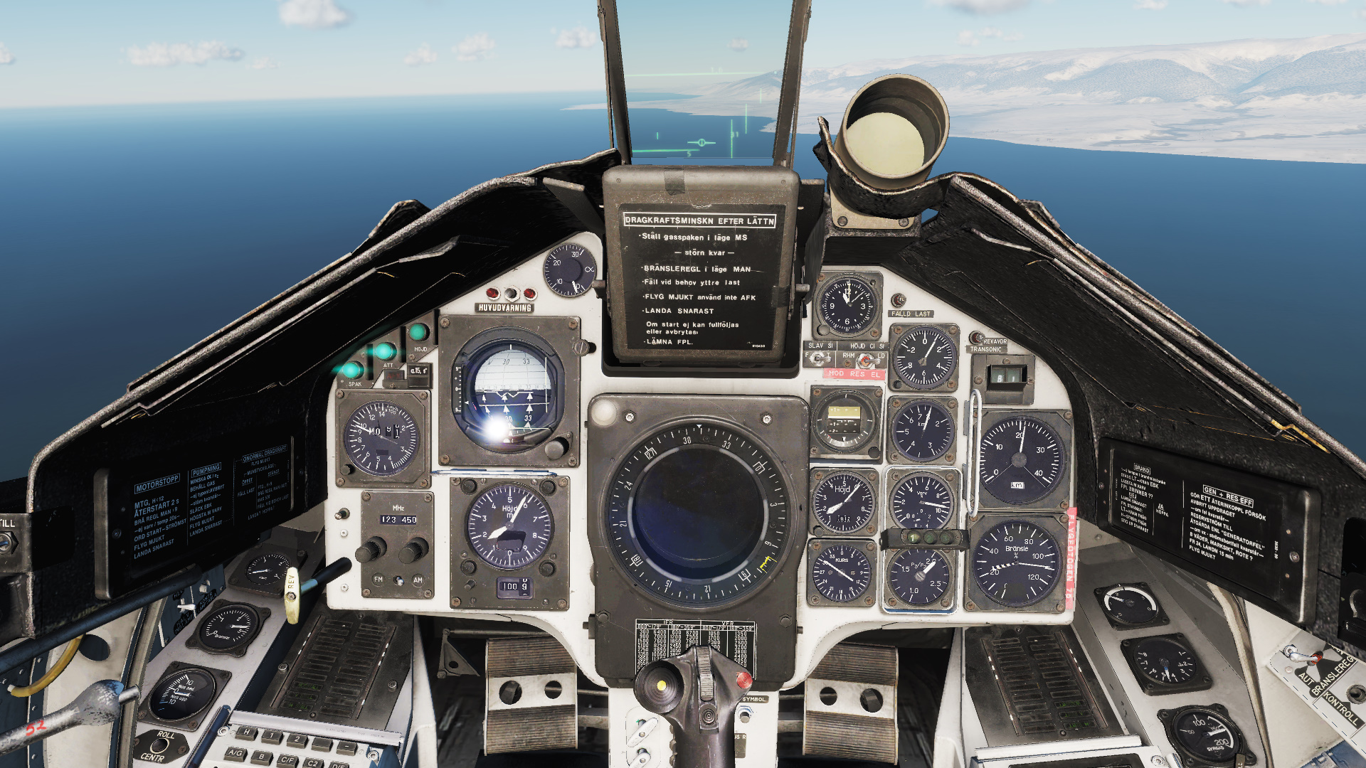 DCS AJS37 Viggen Swedish Cockpit HD Textures without Mipmaps
