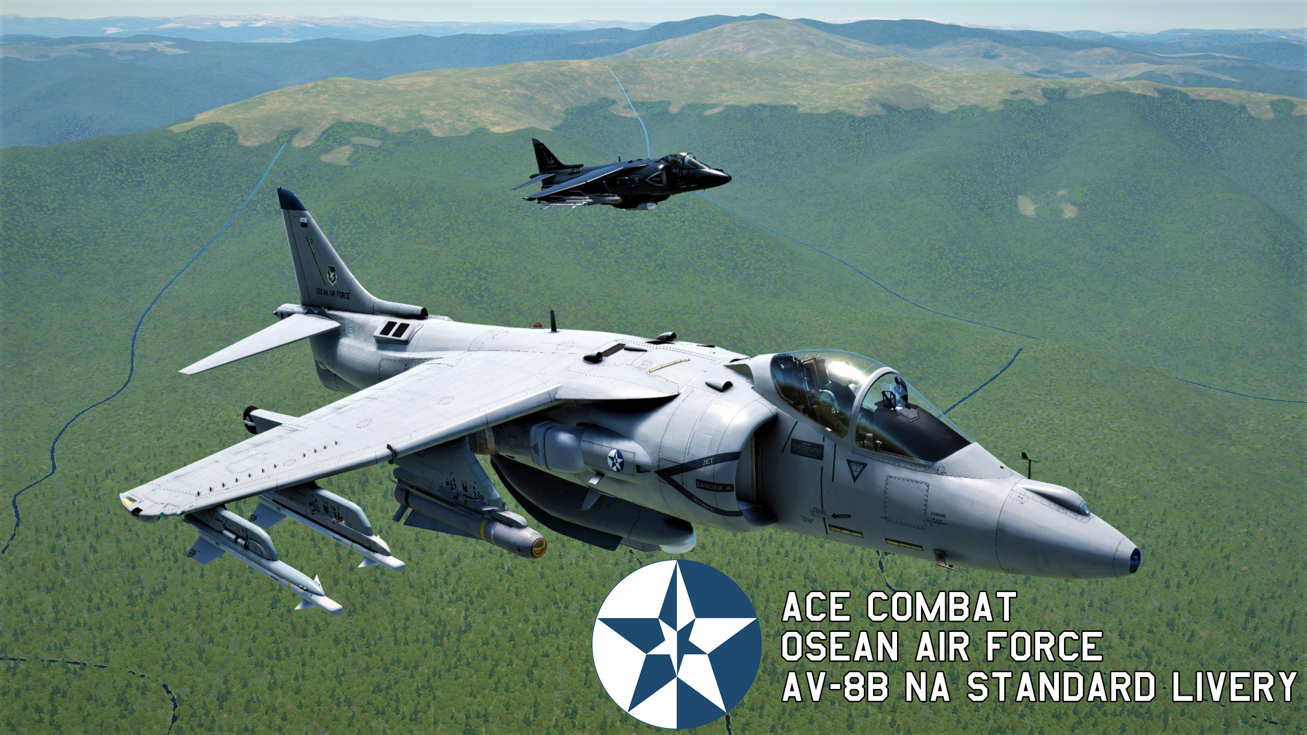 Av-8B - Ace Combat - Osean Air Force Standard Livery 
