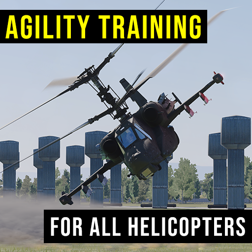 Agility Training for all Helicopters (Apache, Huey, Gazelle, Mi-8, Mi-24P, KA-50)