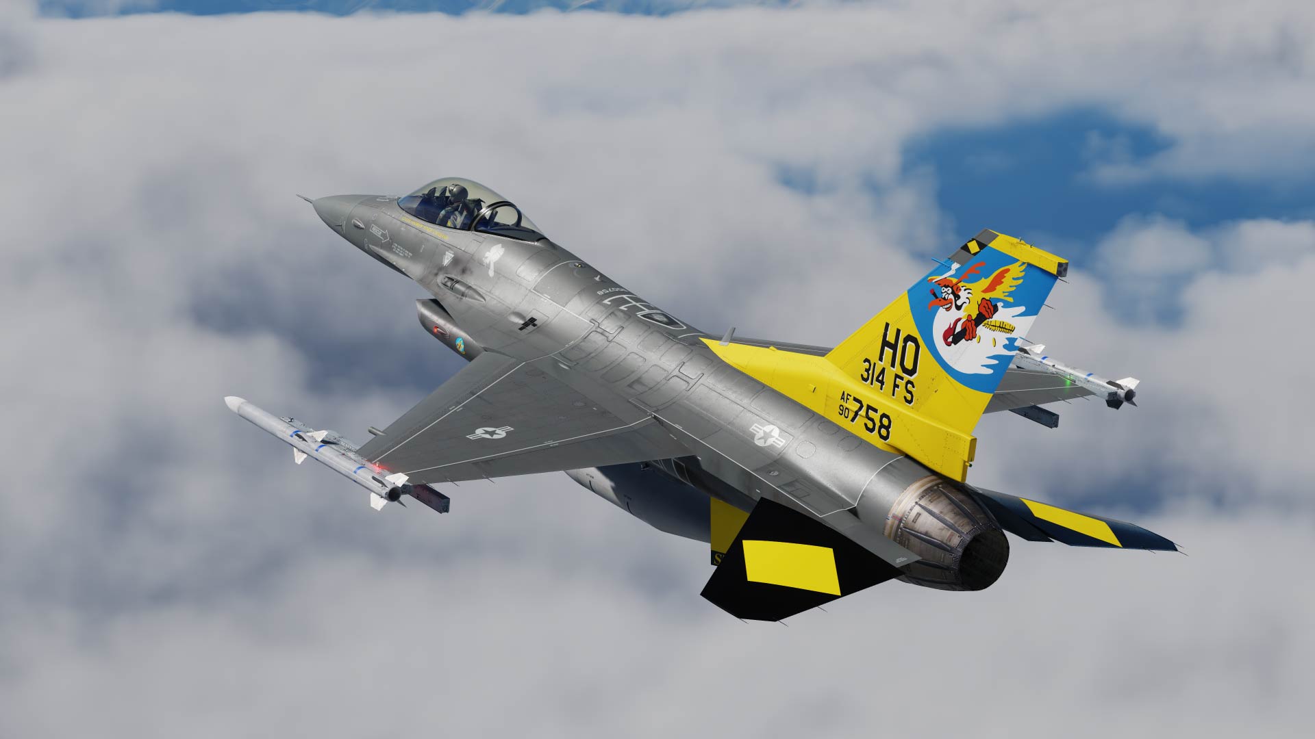 Holloman AFB 314th FS F16 Flagship HaveGlass V