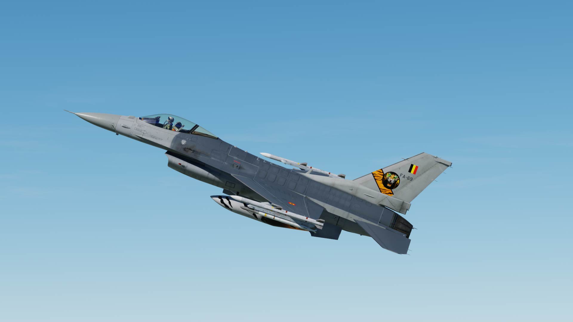 F-16 Belgian Air Force FA-69 Nato Tigermeet 2018