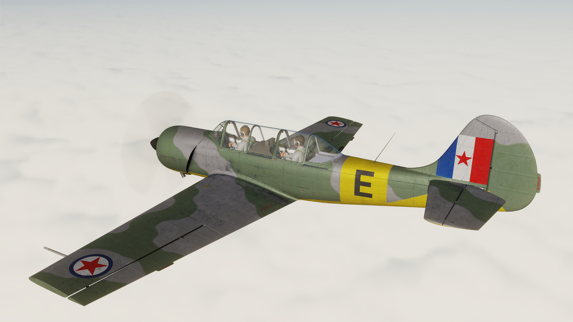 Yak-52 Yugoslavian Air Force Harvard Mk IIb "E" KF 305
