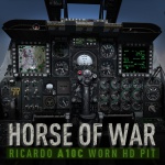 DCS: A-10C Warthog RICARDO's "Horse of War" HD Worn Cockpit Mod