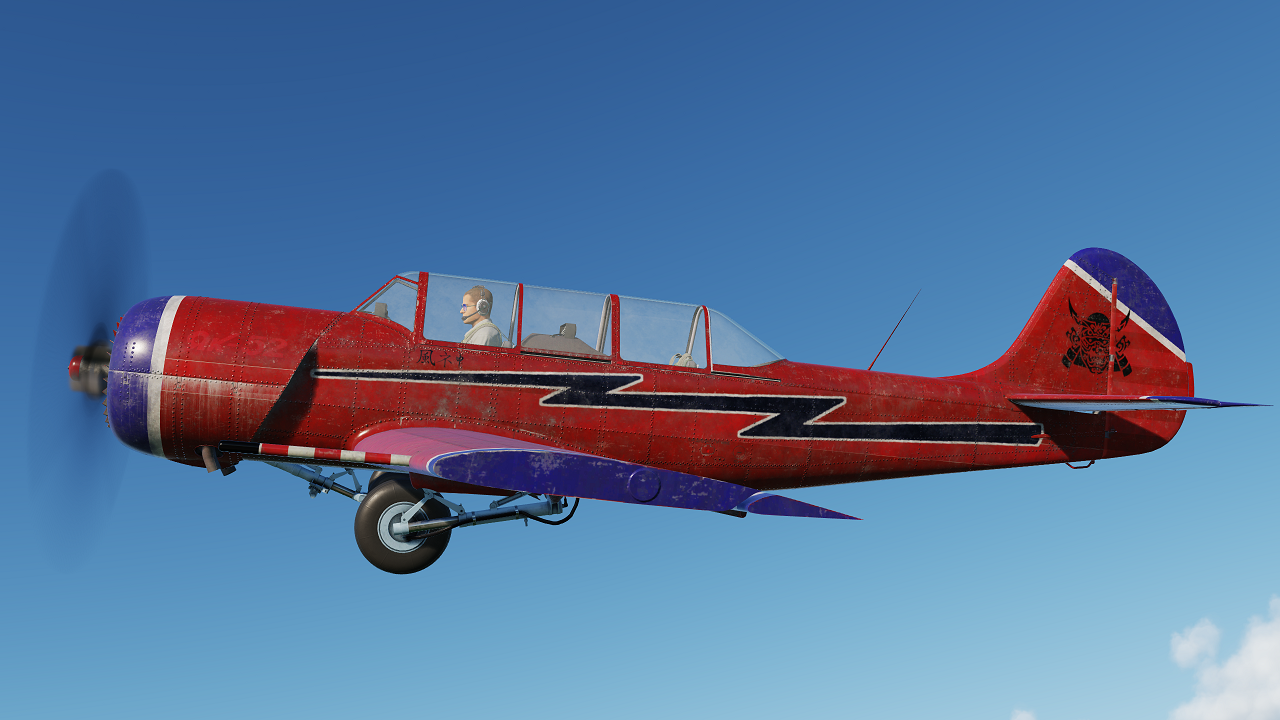 [Fictional/novelty] Yak-52: Biohazard-red, from Resident Evil Afterlife (2010)