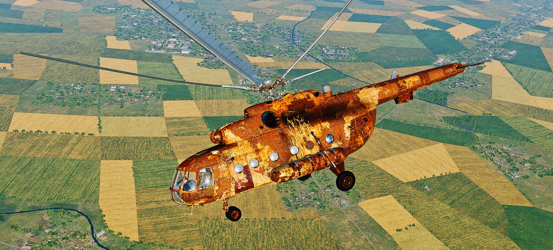 Rusty and Crusty Mi-8