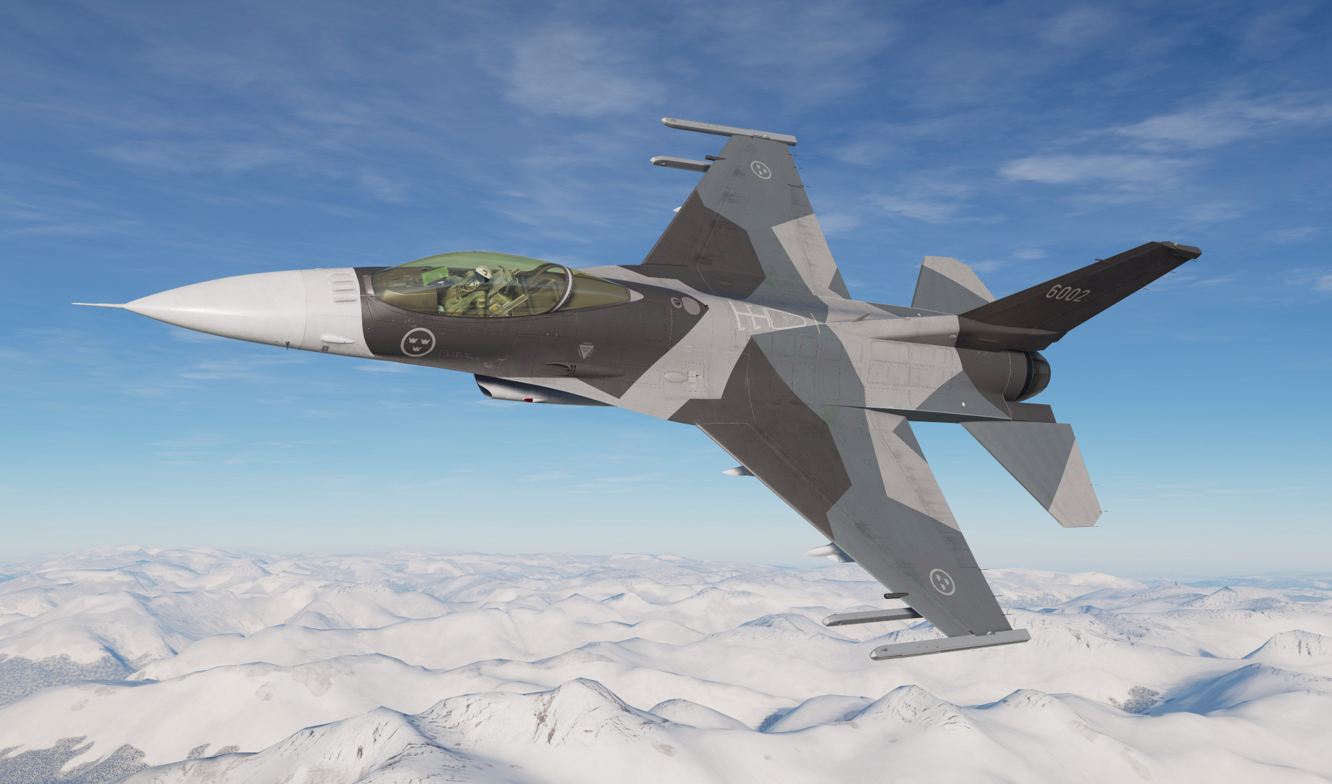 F-16C - 6002 Gripen E Splinter Camo