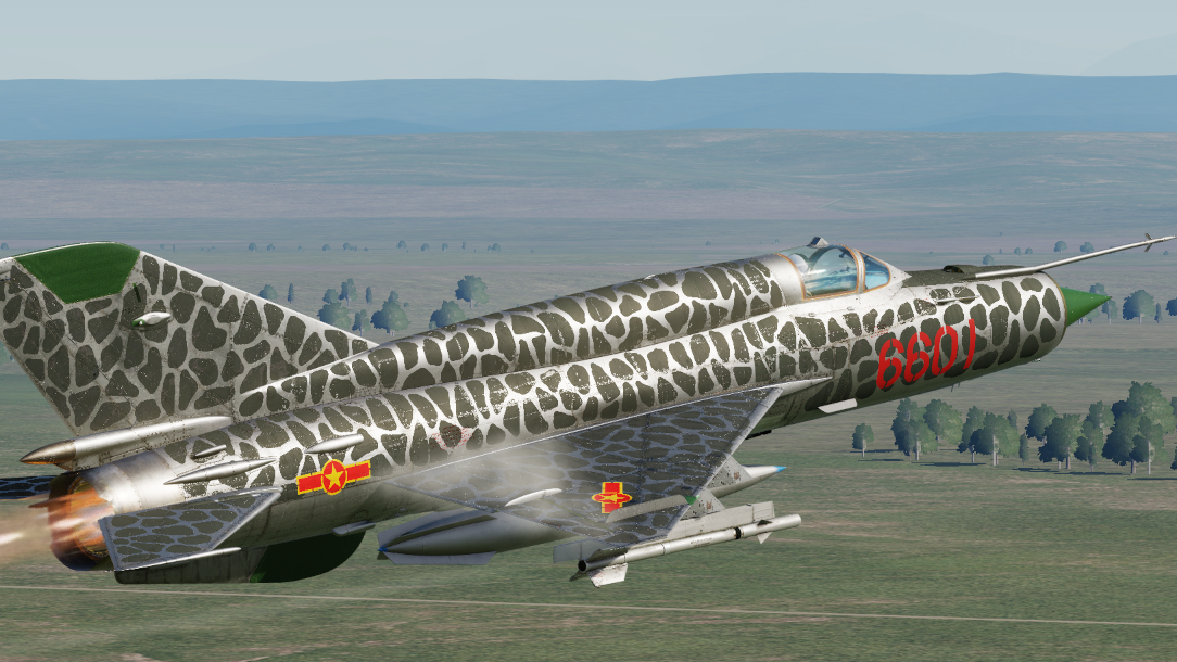 MiG-21bis - VPAF Metal Patches Fictional