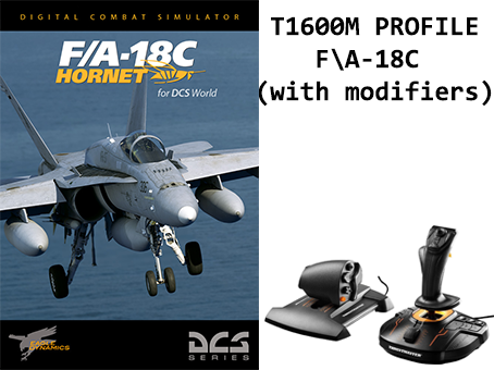 T1600M profile for F\A-18C