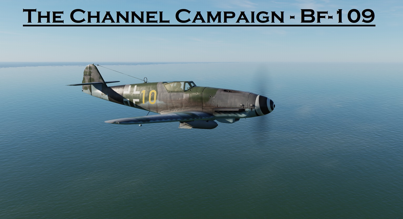 WWII The Channel BF-109 using Mbot Dynamic Campaign Engine
