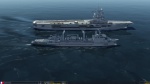 New version French aircraft carrier de Gaulle and Pa2 and ship class Durance