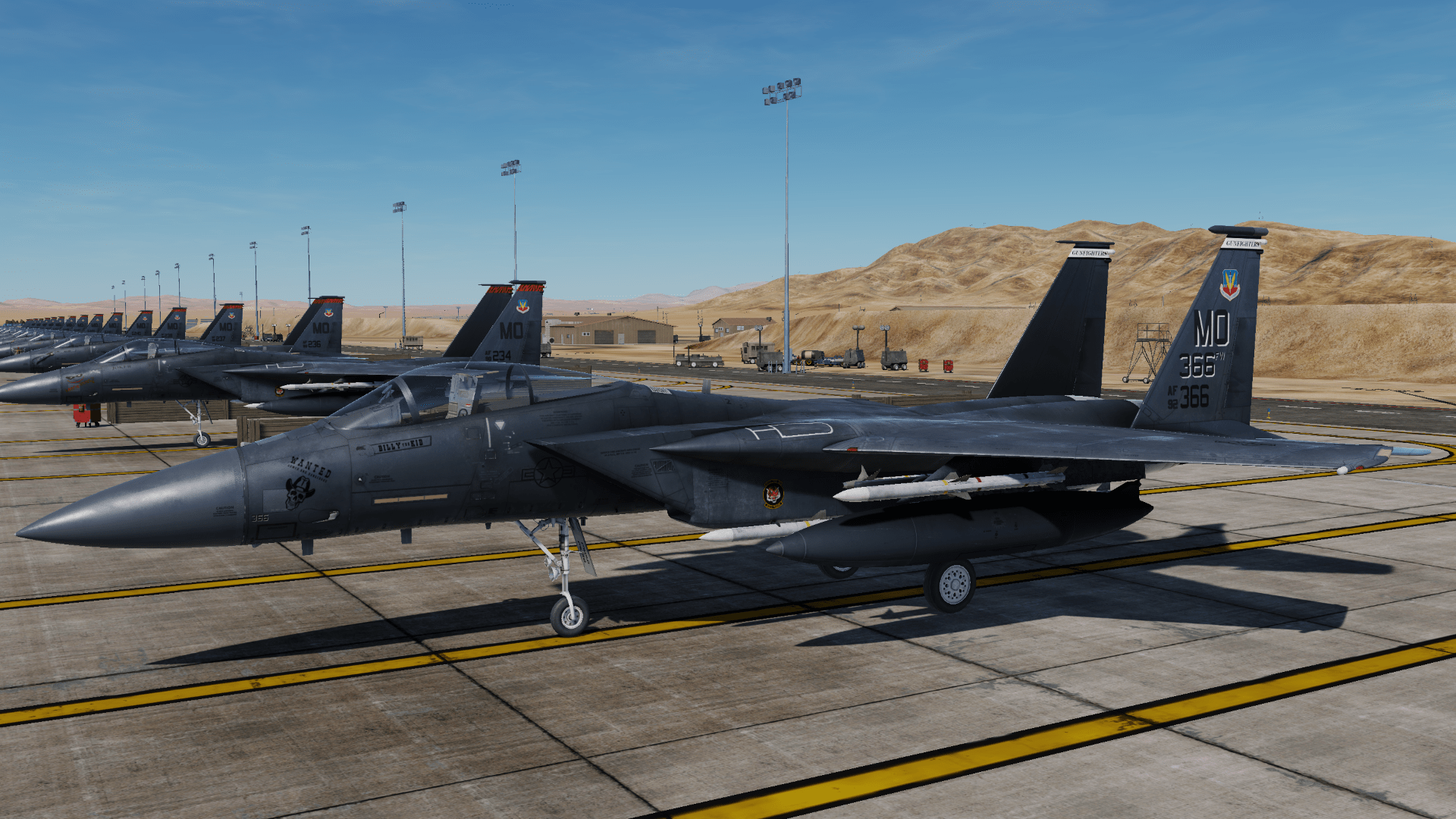 F-15C - 391st Fighter Squadron [F-15E / fictional Skin] [1/3]