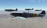 Spitfire Mk.IX «Finger Four» Formation Flying Mission