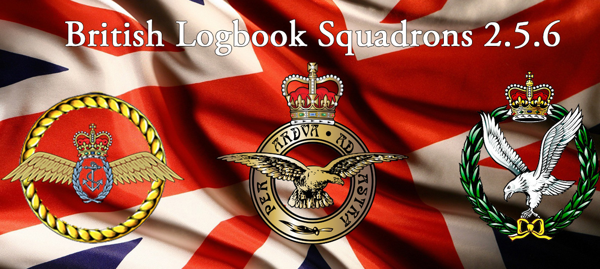 Additional UK Squadrons for Logbook