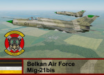 Belkan Air Force Mig-21bis - Ace Combat Zero (84 FS)  *UPDATED*