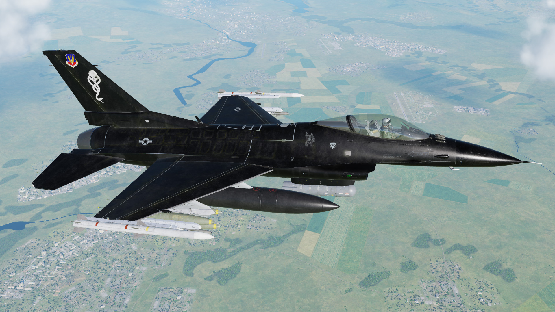 F-16C Viper Black Mamba