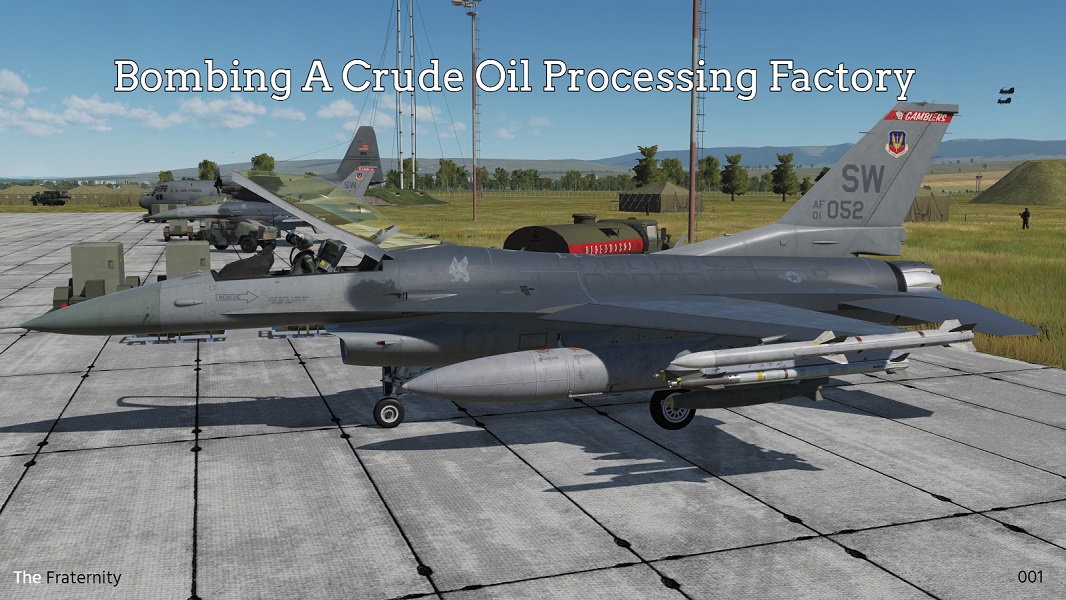 Bombing A Crude Oil Processing Factory