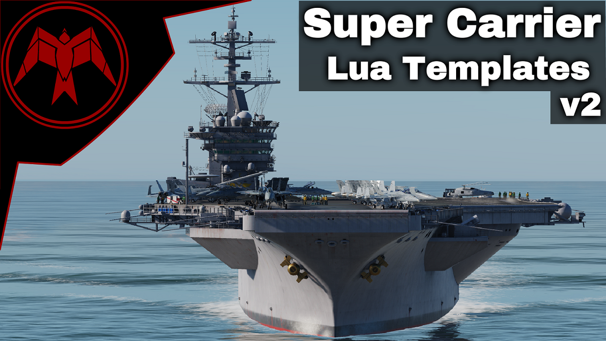 Supercarrier Lua Templates for static deck objects v2