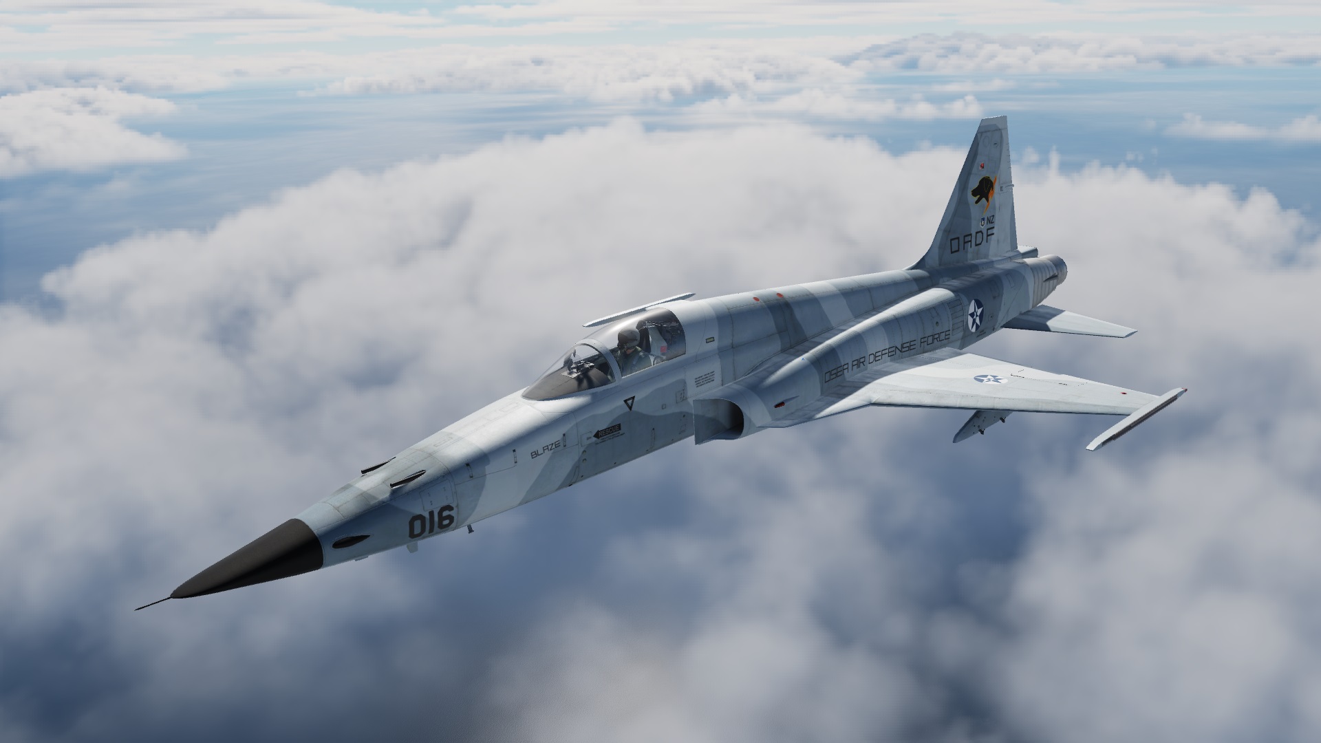 Ace Combat 5 - Mission 01 - "Shorebirds" - For Belsimtek's F-5E Tiger II - No mods version - Updated.