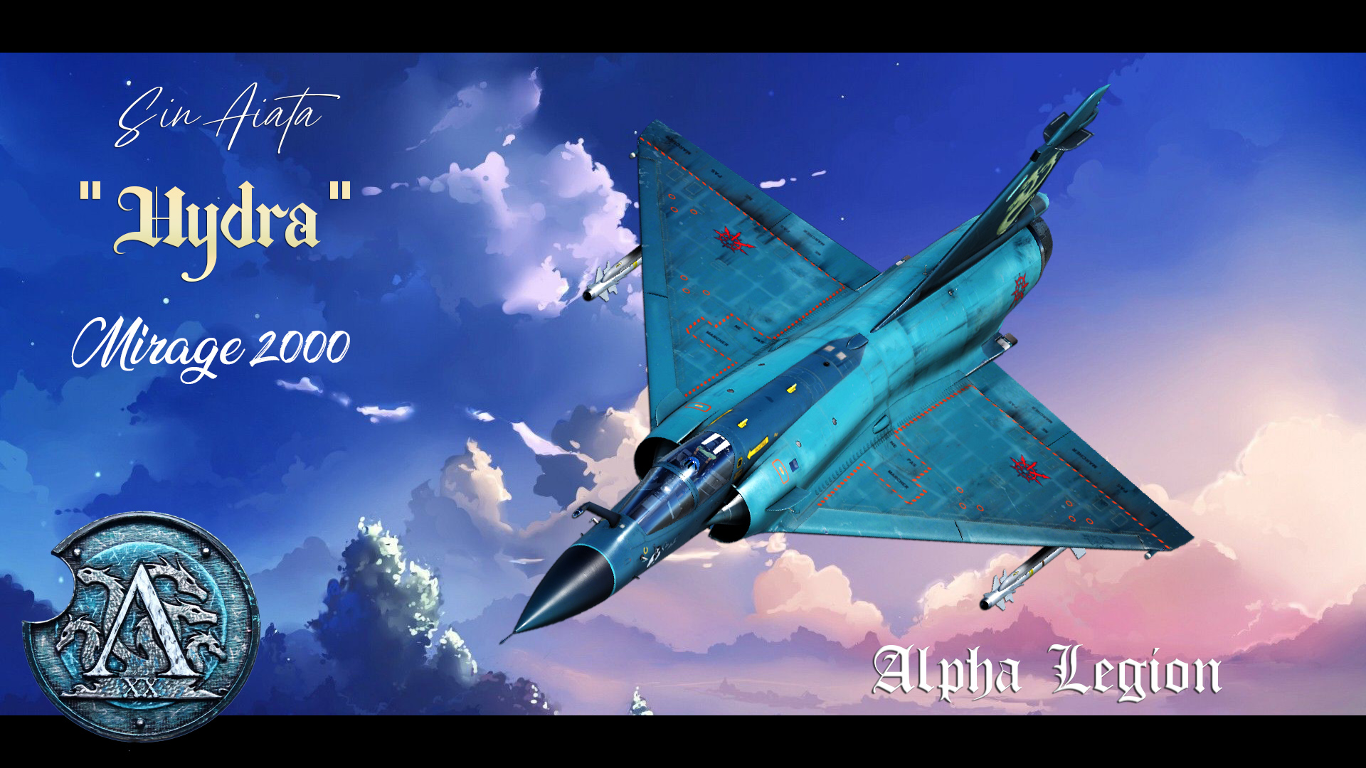 Mirage 2000 - Sin Aiata - Hydra Alpha Legion skin [FICTIONNAL] V3.9