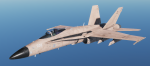F/A-18C Fictional UK Air Force - Desert Pink