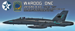Ace Combat - Osean Air/Maritime Defense Force Wardog Squadron F-18C skin
