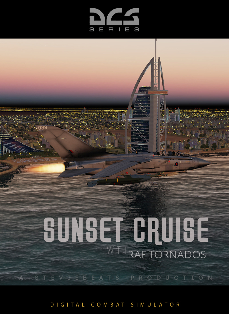 Sunset Cruise with RAF Tornados (Persian Gulf)