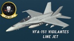 F/A-18C VFA-151 Line