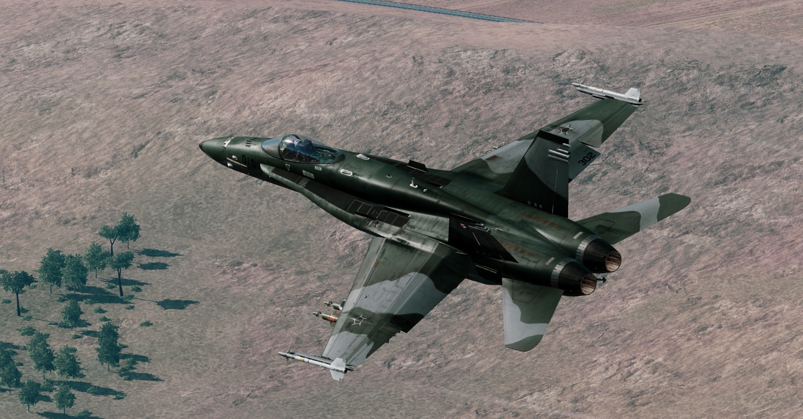 F-18C Hornet Esquadrão Escorpião (1°/3° GAv) Adaptada