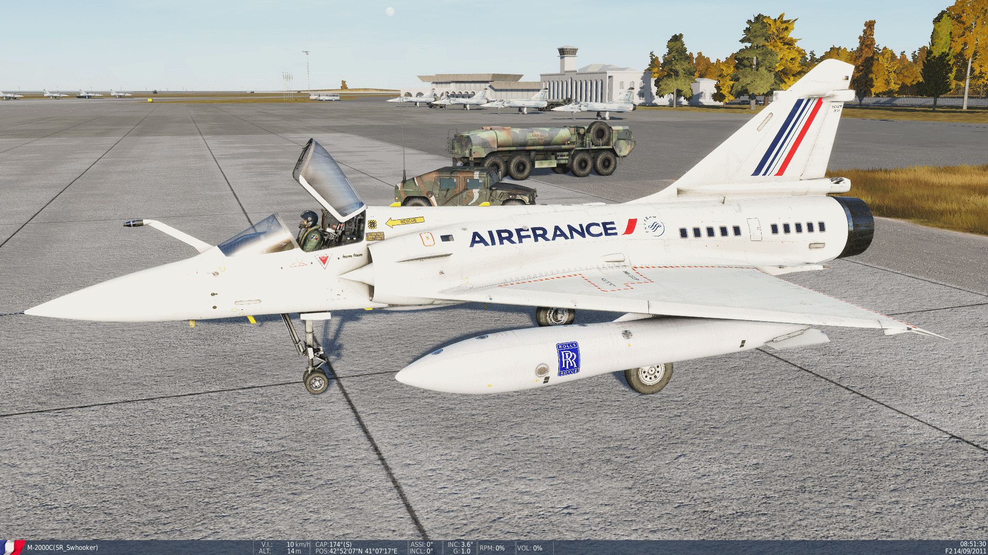 M-2000C Air France Fictionnal Livery V2.0.1